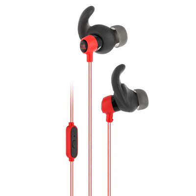 

JBL Reflect Mini Professional Sports Headphones In-Ear Headphones Cell Phone Wire Control Music Headphones Anti-shedding Waterproof Anti-sweat Red Mini Edition