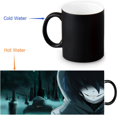 

Jeff The Killer Morphing Mug Color Change Tea Cup Волшебная молочная кружка для кофе