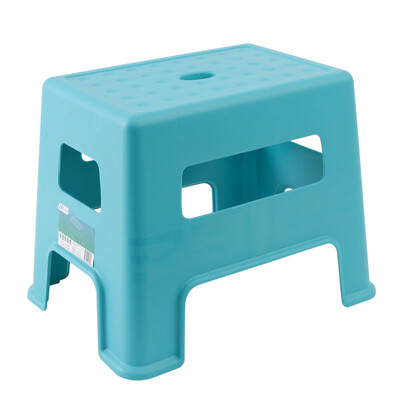 

Ai Laiya AILYA stool bench stool plastic childrens stool home large thickening shoe bench bathroom stool D1639 blue