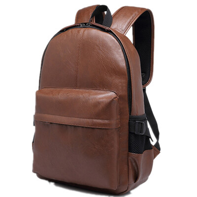 

Leather Backpack Business Laptop Bag Fashion Rucksack Knapsack