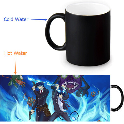

Ao no Exorcist 350ml12oz Heat Reveal Mug Color Change Coffee Cup Sensitive Morphing Mugs Magic Mug Milk Tea Cups