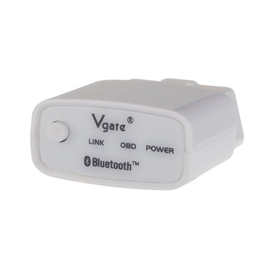 

Vgate белый V350 мини BT блютус беспроводной диагностический аппарат автомобиля Диагностическое сканирование для OBD2