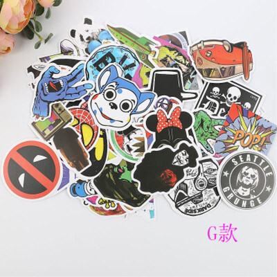 

100 PCS Mixed Stickers for Laptop Luggage Car Bicycle Motorcycle Skateboard Phone Home Decor Decal Graffiti Waterproof Sticker