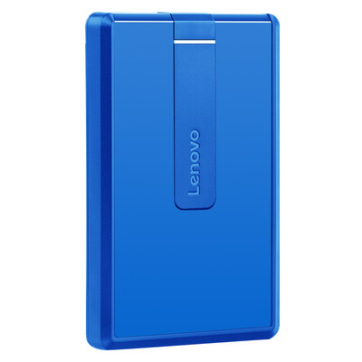 

Lenovo F500 mobile hard disk 1TB compact&light 25-inch USB30 high-speed shockproof 1T mobile hard disk deep blue