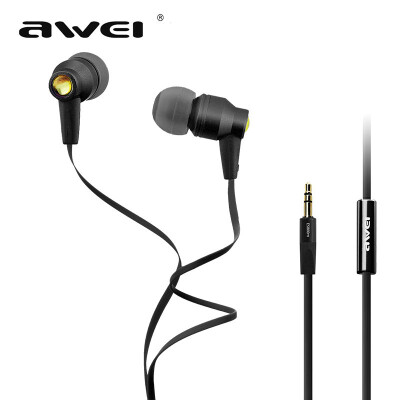 

ES-800m 3.5mm Stereo Noise-isolating Hi-fi In-ear Earphones Heavy Bass Music Headset Headphones with microphone