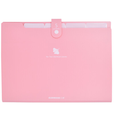 

SUNWOOD A45 grid colorful series snap-on organ bag file package EX4333 pink