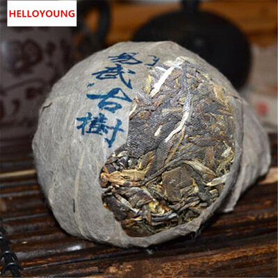 

Yunnan Puer tea raw puer tea 100g puerh tuo cha pu erh old tree pu er tea green food China resistant brewing bright color sweet