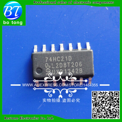 

200PCS free shipping 74HC21D 74HC21 SN74HC21D SOP-14