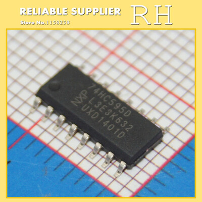 

1000pcs/lot 74HC595 74HC595D SOP16 8 serial register