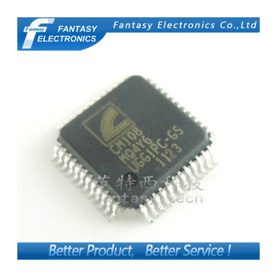 

10PCS CM108 QFP48 CM108AH QFP LQFP USB Audio I/O Controller new and original free shipping
