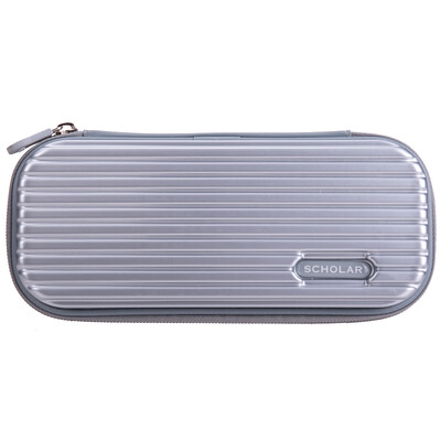 

Deli deli large capacity student pencil bag multi-function pencil case pencil storage box grid gray 67743