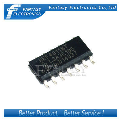 

50PCS HEF4011BT SOP14 HEF4011 SOP HCF4001 SMD CD4011BM new and original IC free shipping