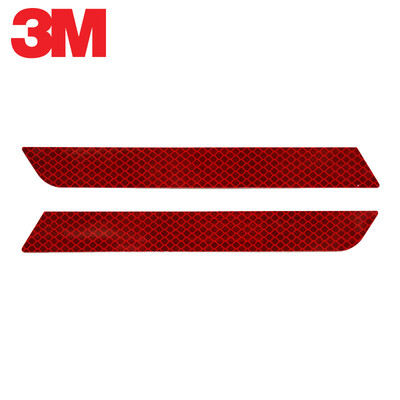 

3M Reflective bumper Crash warning Scratch Car stickers Car stickers 25216cm 2 Pack Fluorescent yellow green