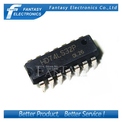 

10PCS HD74LS32P DIP14 HD74LS32 DIP SN74LS32N 74LS32 new and original IC free shipping