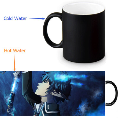 

Ao no Exorcist 350ml/12oz Heat Reveal Mug Color Change Coffee Cup Sensitive Morphing Mugs Magic Mug Milk Tea Cups