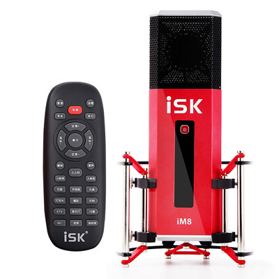 

iSK iM8 портативный конденсаторный микрофон мобильный телефон / компьютер живой универсальный микрофон фиксация записи K песня под названием пшеница выделенный микрофон встроенная звуковая карта аудио функция