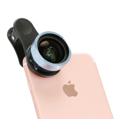 

SIRUI Optical Phone Lens iphone Apple Android Phone Universal SLR Camera External Camera Wide Angle Lens Blue