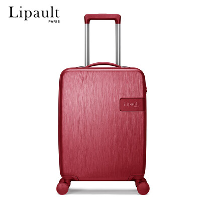 

Lipault suitcase sleek minimalist universal wheel trolley case 25 inch men&women travel suitcase boarding hard box AU916002 charcoal gray