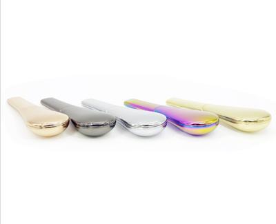 

Qian Xu 4pcs new creative spoon pipe portable metal herbal accessories magnet gift box packaging hidden hookah pipe