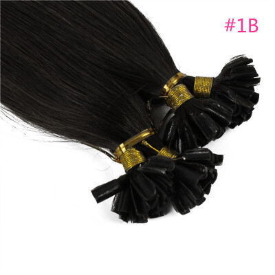 

Iwona 100 Brazilian Virgin Remy Hair Straight Nail Tip 1gs 100g Human Hair