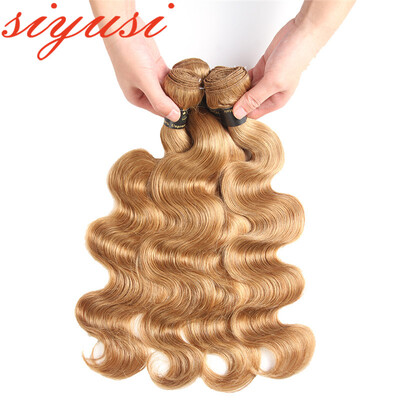 

Honey Blonde Bundles Перуанское тело Волна наращивания волос 100% человеческих волос 4шт. / Шт Перуанская волна волос