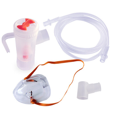 

TIANZUO TW8800-MW Knob-type adjustable fog volume with curved tube prone position atomizing mask child atomization kit