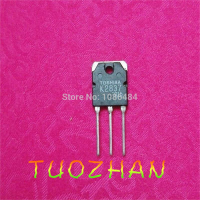 

50pcs K2837 2SK2837 Silicon N Channel MOS Type Chopper Regulator DC/DC Converter and Motor Drive ApplicationsTO-3P