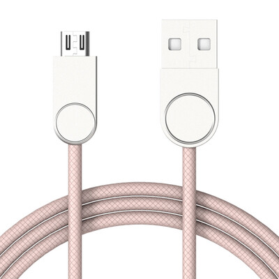 

Nanjue NANJUE Android phone data line applies to Huawei P9 glory 8 millet 6 Samsung Meizu vivo mobile phone flat USB charging cable cherry powder