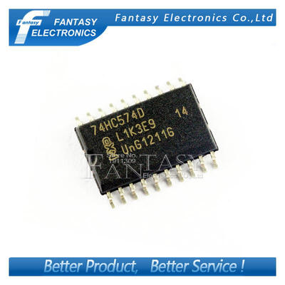 

50PCS 74HC574D SOP20 74HC574 SOP SN74HC574DWR SMD new and original IC free shipping