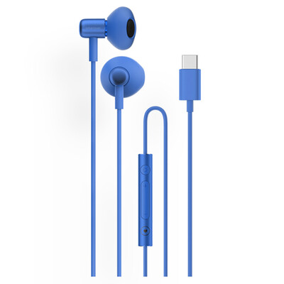 

Hammer smartisan half-ear headphones heartbeat version blue