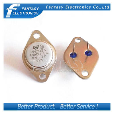 

2PCS Transistor 2N3055 15A 60V NPN AF Amp Audio Power new and original IC free shipping