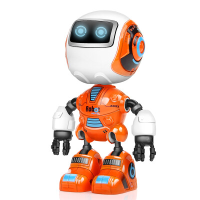 

Beans like smart alloy robot toy childrens early education toys free styling childrens gift indoor ornaments DX5201 orange