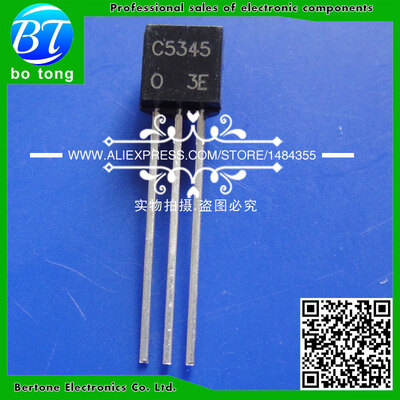 

Free Shipping 50pcs/lot 2SC5345 C5345 TO-92