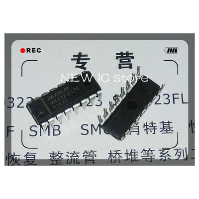 

100pcs/lot MAX3232EPE MAX3232 DIP-16 100% NEW Free Shipping