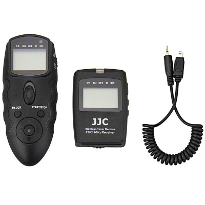 

JJC WT-868 + CABLE- multi-function wireless timer cable remote control multi-group exposure control (for Nikon D5500 D7200 D750 alternative MC-DC2