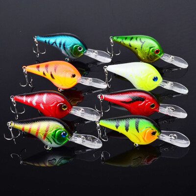 

Vanker Mini Practical Fat Fish Shape Fishing Accessory Pike Fishing Tackle Fishing Lure X2