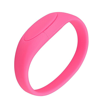 

Fillinlight Pink Buckle Type Silicone Bracelet USB Flash Drive USB 20 Wristband USB Disk Pen Drive