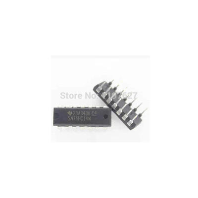 

FREE SHIPPING 100 PCSLOT SN74HC14N DIP-14 74HC14 Hex Schmitt Trigger Inverter NEW&ORIGINAL