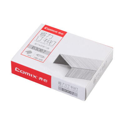 

Coix Comix High-quality labor-saving staples 2000 box 26 6 silver B3067