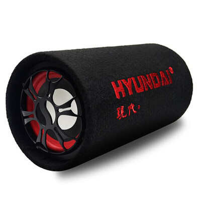 

Hyundai HYUNDAI car subwoofer car audio portable speaker motorcycle mp3 player car home dual speaker Y-503 round 5 inch
