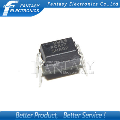 

50PCS PC817B DIP4 PC817-B DIP PC817 B new and original IC free shipping