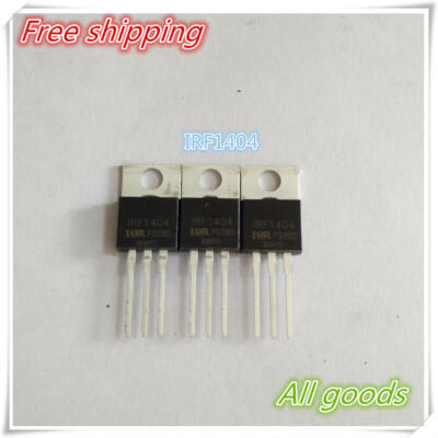 

Free Shipping 10PCS/LOT IRF1404 IRF1404PBF TO-220AB 40V 162V N-CHANNEL 100% NEW ORIGINAL in srock