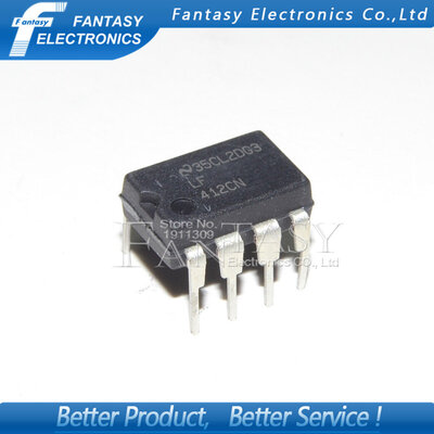 

50PCS LF412CN DIP8 LF412 DIP new and original IC free shipping