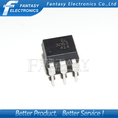 

10PCS EL3063 DIP6 MOC3063 DIP new&original IC free shipping