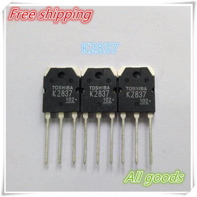 

Free shipping50pcs K2837 2SK2837 Silicon N Channel MOS Type Chopper Regulator DC/DC Converter and Motor Drive ApplicationsTO-3P