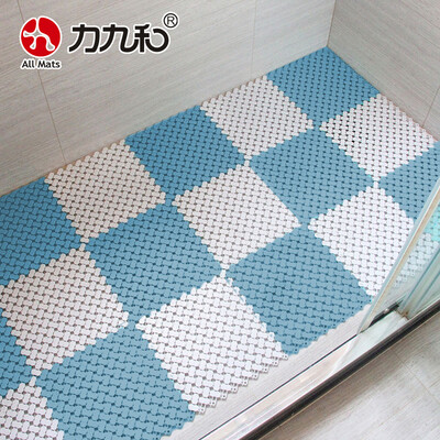 

All Mats bathroom mat absorbent bathroom mat bathroom foot mat fins pattern 40x75cm pink bottom