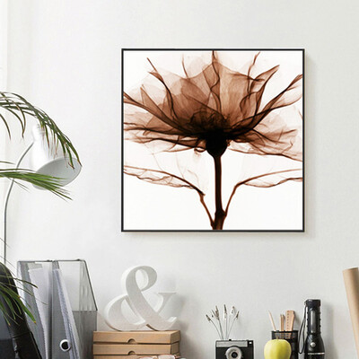 

Qinglan decorative painting murals paintings bedroom living room paintings soft&moving flowers 4040cm send binding accessories