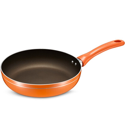 

Jingdong Supermarket Ai Shida 22CM Liang Cai color pan non-stick pan frying pan G8222 can fried egg pancake fried steak red red longan design