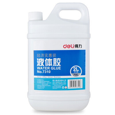 

Deli deli 2L large barrel liquid glue crystal mud slime toy material glue 7310