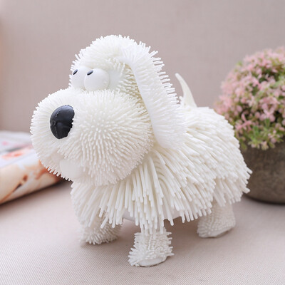 

2018 New Fashion Cute Dog Toys Walk Play Music Silicone Stuffed Animal Dog Dolls Kids Birthday Gift